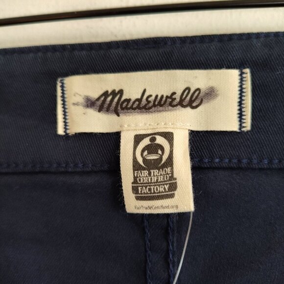 Ladies SZ 26 Madewell Deep Indigo Utility Pant - Picture 8 of 8